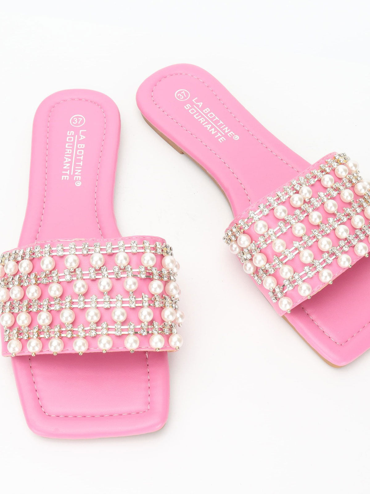 Anna Clara - Klipklapper pyntet med similisten og perler